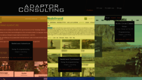 What Adaptorconsulting.com website looked like in 2020 (4 years ago)
