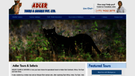 What Adler-tours.com website looked like in 2020 (4 years ago)