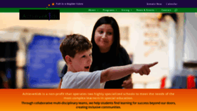 What Achievekids.org website looked like in 2020 (4 years ago)