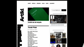 What Artikl.org website looked like in 2020 (4 years ago)