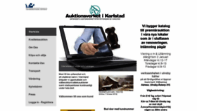 What Auktionkarlstad.se website looked like in 2020 (4 years ago)