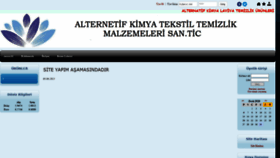 What Alternatifkimya.com website looked like in 2020 (4 years ago)