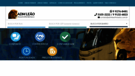 What Admleaofretados.com.br website looked like in 2020 (4 years ago)