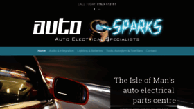 What Autosparks.im website looked like in 2020 (4 years ago)