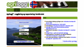 What Agrilogg.no website looked like in 2020 (4 years ago)