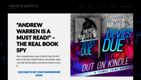 What Andrewwarrenbooks.com website looked like in 2020 (4 years ago)
