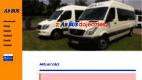 What Abbus.pl website looked like in 2020 (4 years ago)