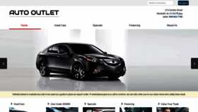 What Autooutletnj.com website looked like in 2020 (4 years ago)