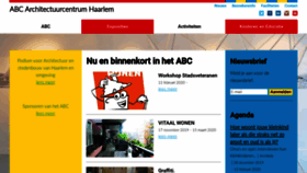 What Architectuurhaarlem.nl website looked like in 2020 (4 years ago)