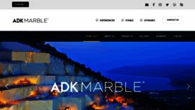 What Adkmarble.com website looked like in 2020 (4 years ago)