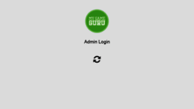 What Admin.mygameguru.com website looked like in 2020 (4 years ago)