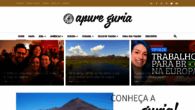 What Apureguria.com website looked like in 2020 (4 years ago)
