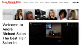 What Andrerichardsalon.com website looked like in 2020 (4 years ago)