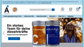 What Agilpharma.de website looked like in 2020 (4 years ago)