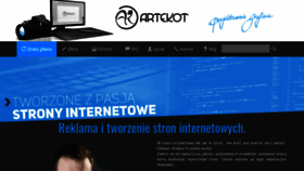 What Artekot.com website looked like in 2020 (4 years ago)
