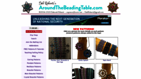 What Aroundthebeadingtable.com website looked like in 2020 (4 years ago)