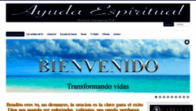 What Ayudaespiritual.com website looked like in 2020 (4 years ago)