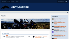 What Advscotland.com website looked like in 2020 (4 years ago)