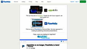 What Appafolio.com website looked like in 2020 (5 years ago)