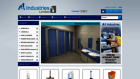 What A1industries.co.nz website looked like in 2020 (4 years ago)