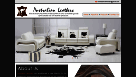 What Australianleathers.co.in website looked like in 2020 (4 years ago)
