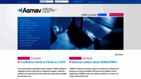 What Asmav.ch website looked like in 2020 (4 years ago)