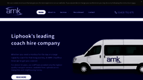 What Amk.co.uk website looked like in 2020 (4 years ago)