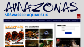 What Amazonas-magazin.de website looked like in 2020 (4 years ago)
