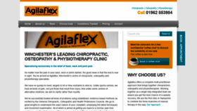 What Agilaflex.co.uk website looked like in 2020 (4 years ago)