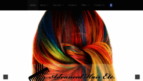 What Advancedhairderry.com website looked like in 2020 (4 years ago)