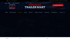 What Americantrailermart.com website looked like in 2020 (4 years ago)