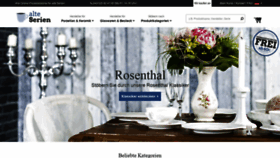 What Alteserien.de website looked like in 2020 (4 years ago)