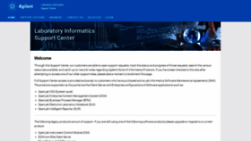 What Agilent-labinformatics.com website looked like in 2020 (4 years ago)