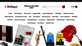 What Artdepotcr.net website looked like in 2020 (4 years ago)