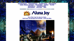 What Alunajoy.com website looked like in 2020 (4 years ago)