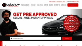 What Autoshowfl.com website looked like in 2020 (4 years ago)