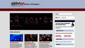 What Aktivton-eventagentur.at website looked like in 2020 (4 years ago)