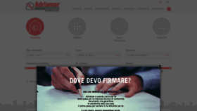 What Adriamar.it website looked like in 2020 (4 years ago)