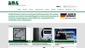 What Ams-messtechnik.de website looked like in 2020 (4 years ago)