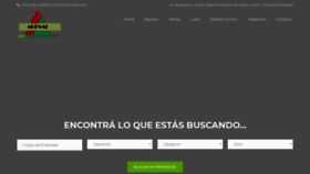 What Arenalpropiedades.com website looked like in 2020 (4 years ago)
