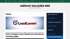 What Agencia7.com website looked like in 2020 (4 years ago)