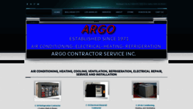 What Argocontractor.net website looked like in 2020 (4 years ago)