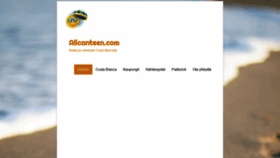 What Alicanteen.com website looked like in 2020 (4 years ago)