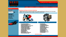 What Arbeeplasticbags.com website looked like in 2020 (4 years ago)