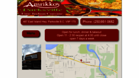 What Amrikkos.ca website looked like in 2020 (4 years ago)
