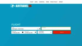 What Airtravel24.com website looked like in 2020 (4 years ago)