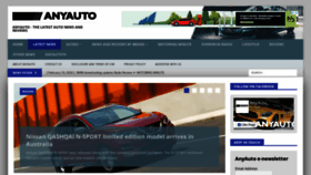 What Anyauto.com.au website looked like in 2020 (4 years ago)