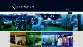 What Asymchem.com website looked like in 2020 (4 years ago)