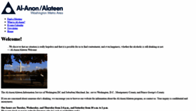 What Al-anon-alateen-dcmd.org website looked like in 2020 (4 years ago)