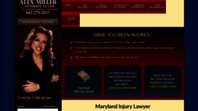 What Accidentlawyermaryland.com website looked like in 2020 (4 years ago)